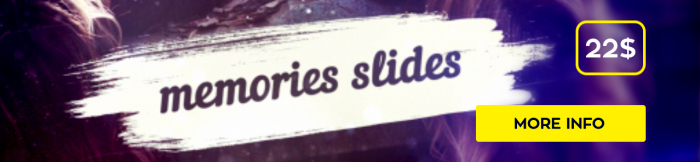 memories brush slideshow