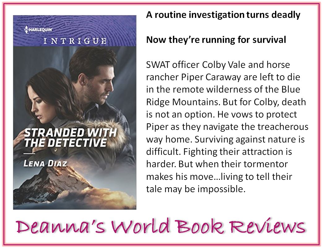 Stranded With The Detective by Lena Diaz blurb