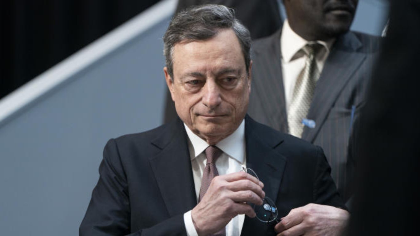 Premier ministre de l'Italie Mario Draghi