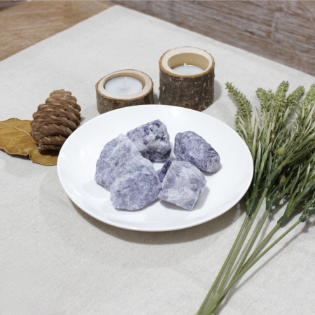 Piedra amatista morado, 3~5 cm