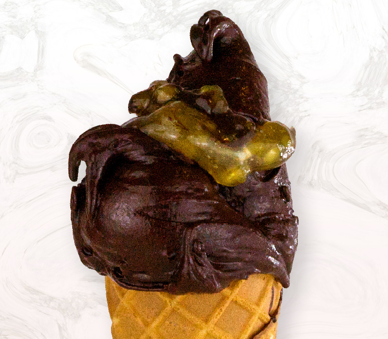 helado de  Chocolate con Jengibre giolatto