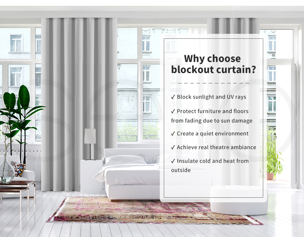 2X Blockout Curtains Blackout Window Curtain Draperies Pair Eyelet Bedroom Decor - Picture 38 of 420