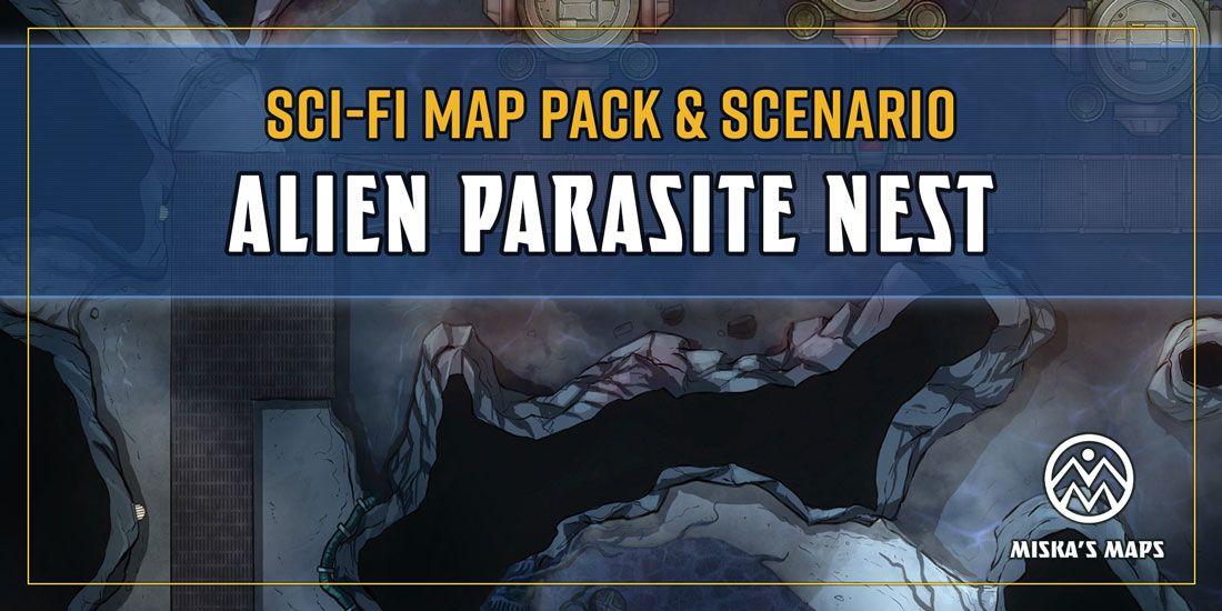 MM308 | Xenomorph Nest by Miska's Maps