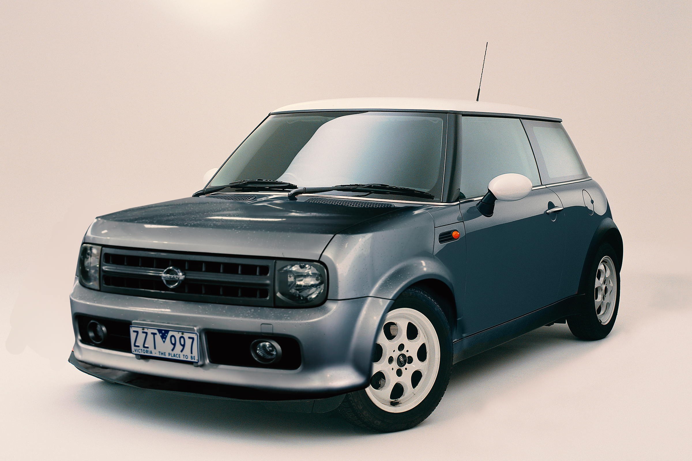 New! Mini with Cube front Clip