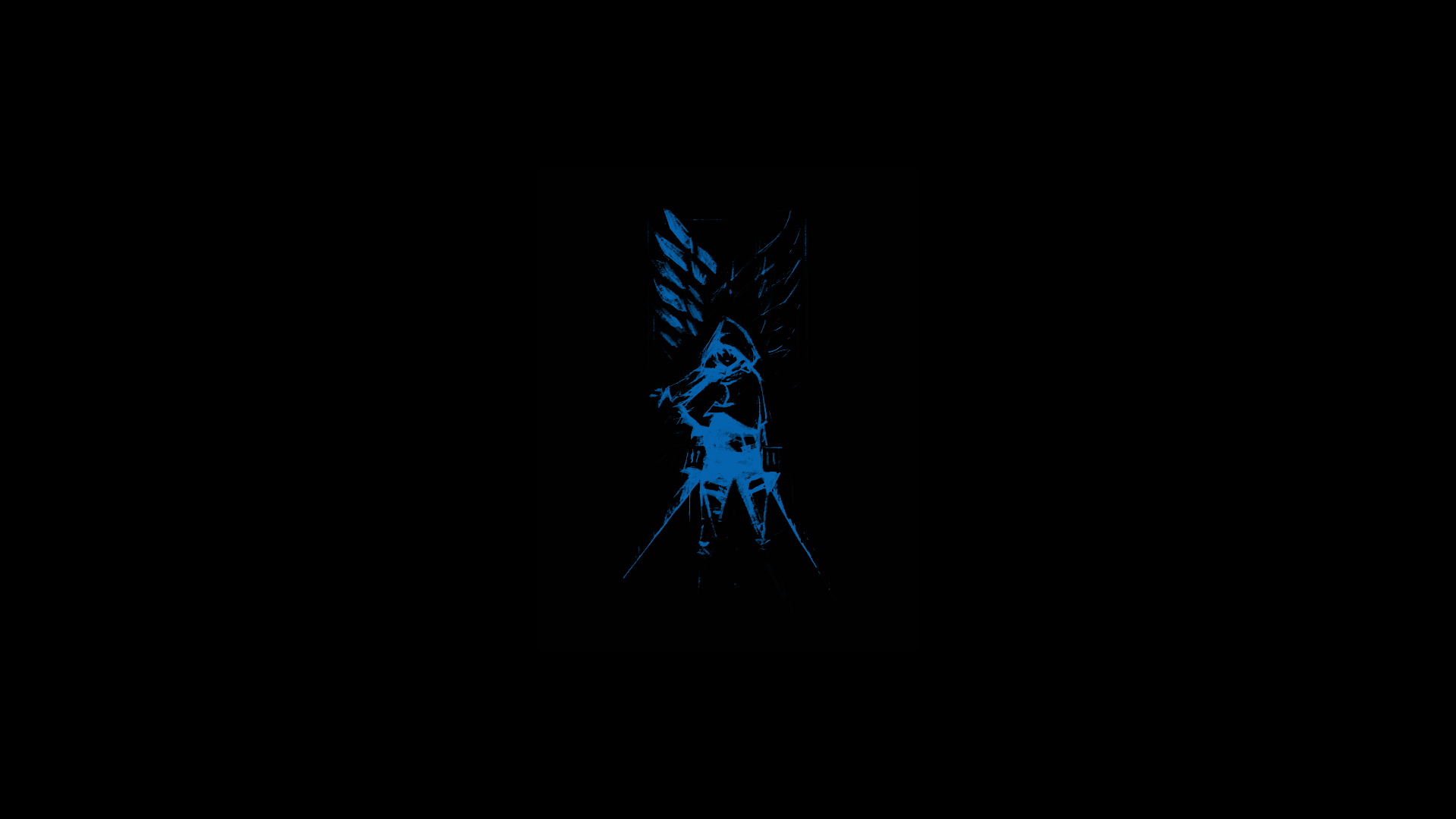 Wallpaper Attack On Titan 120 Levi Ackerman, Shingeki no Kyojin, simple background, minimalism, anime