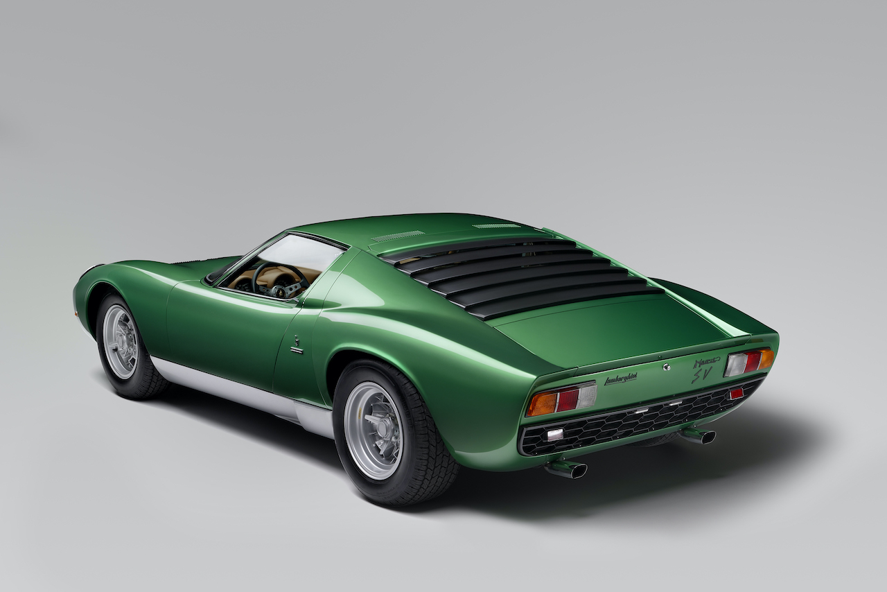 Lamborghini marks 50th anniversary of the mighty Miura SV