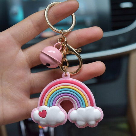 Llavero de arco iris 20cm