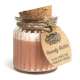 2x soy wax candle pot - brandy butter