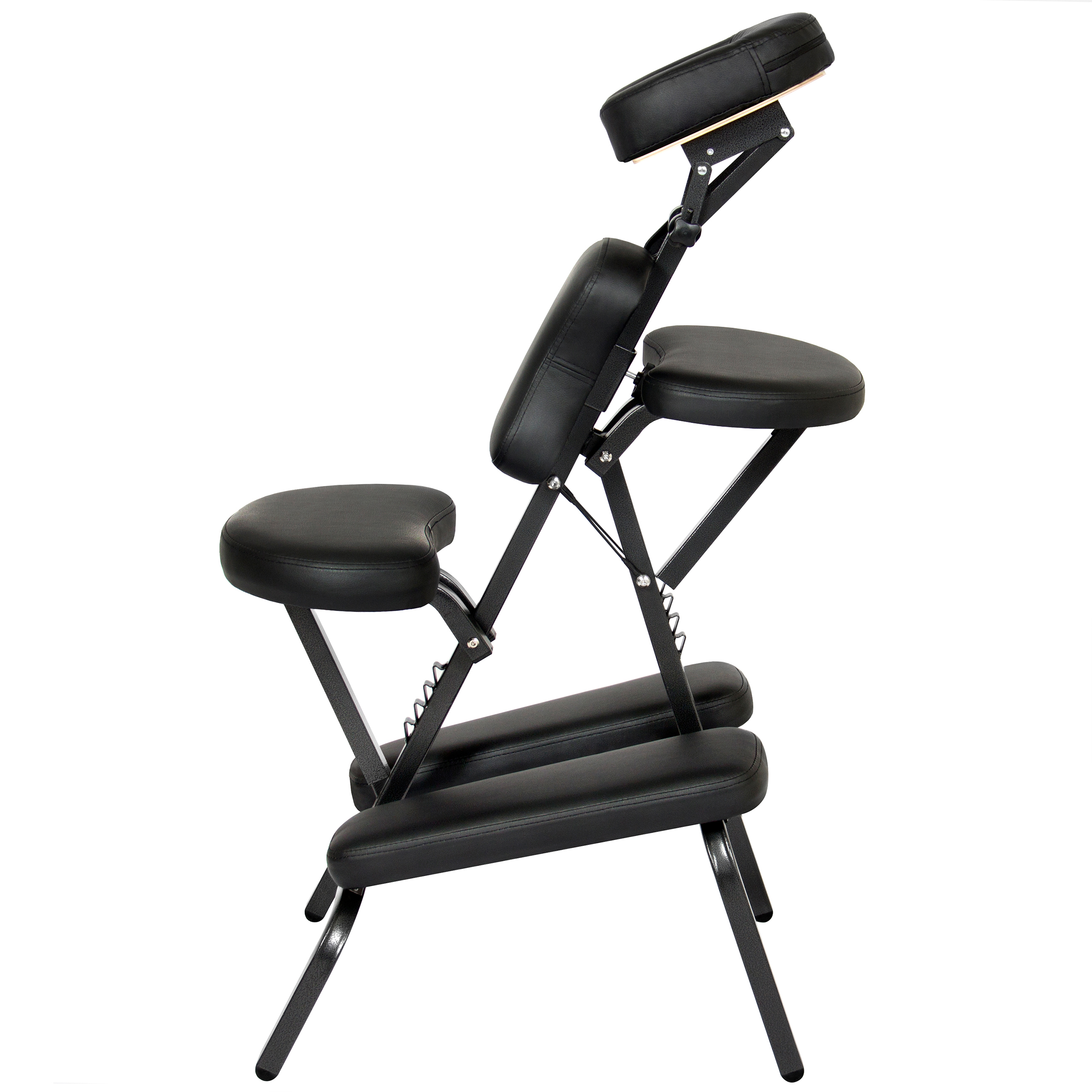 BCP Folding Portable Massage Chair W Carrying Case Black EBay