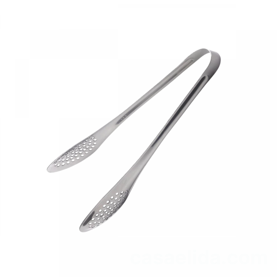 Pinza de cocina acero inox, 23cm