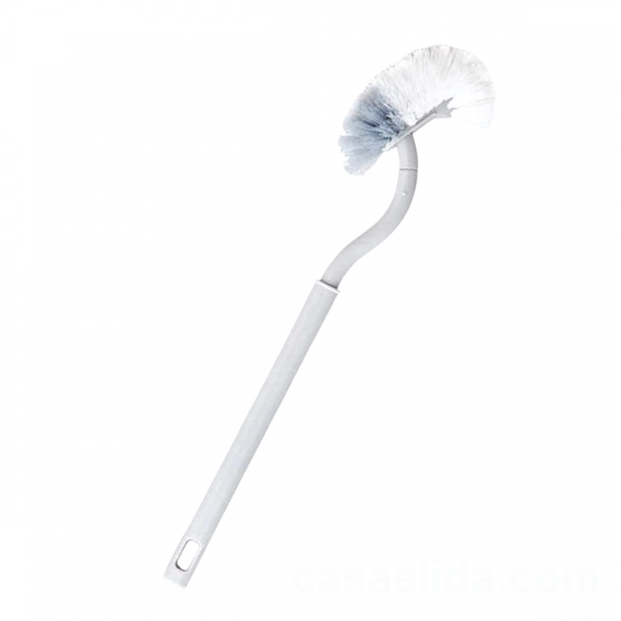 Cepillo de baño blanco, 38cm