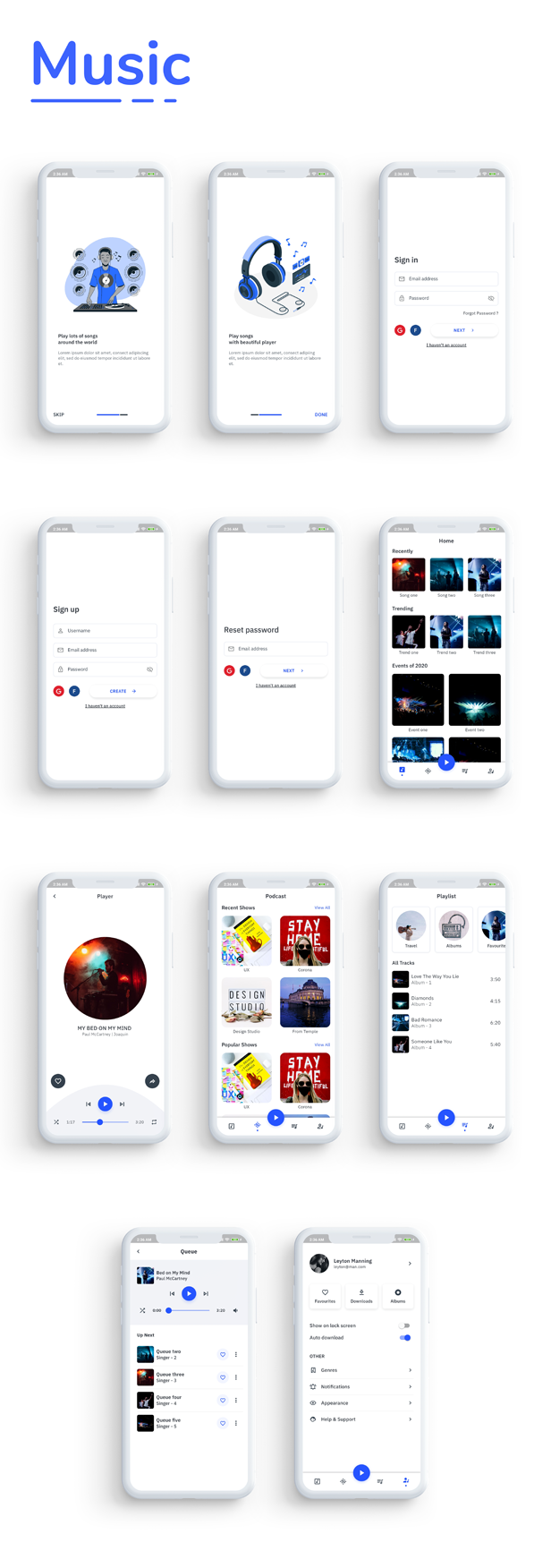 Flutkit - Flutter UI Kit - 3