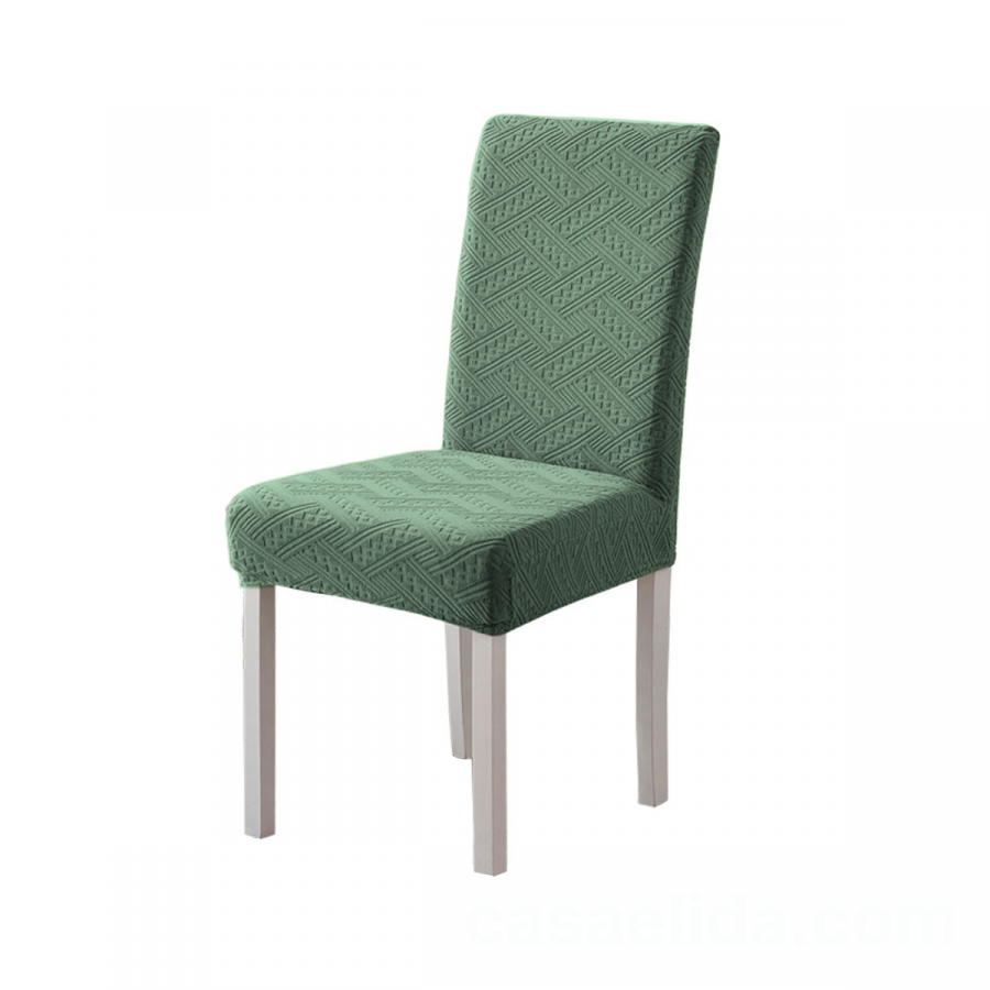 Funda para silla ajustable poliéster, verde oscuro