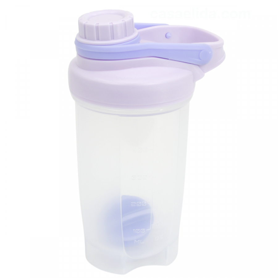 Tomatodo shaker morado, 500ml, plástico pp