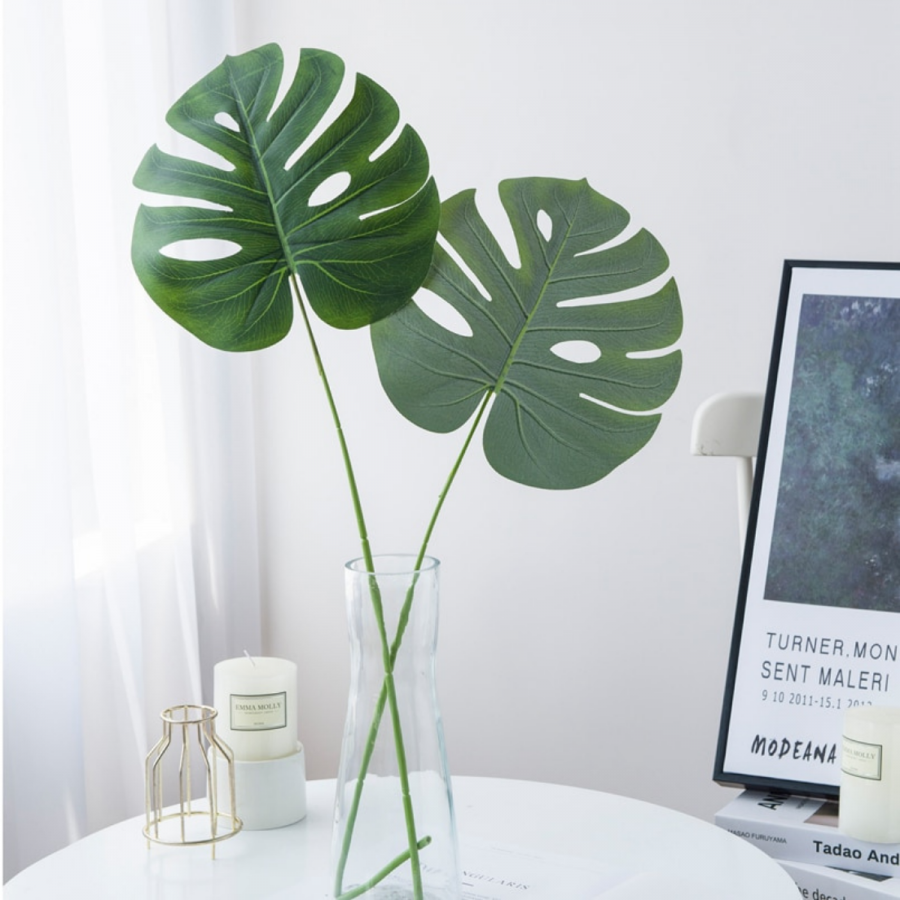 Hoja artificial  monstera, 66cm
