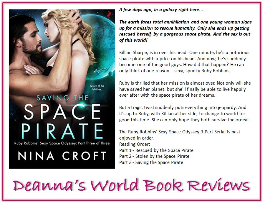 Saving The Space Pirate by Nina Croft blurb