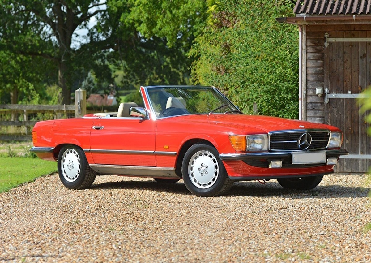Historics sell Mercedes SL and Vauxhall Cresta for record sum