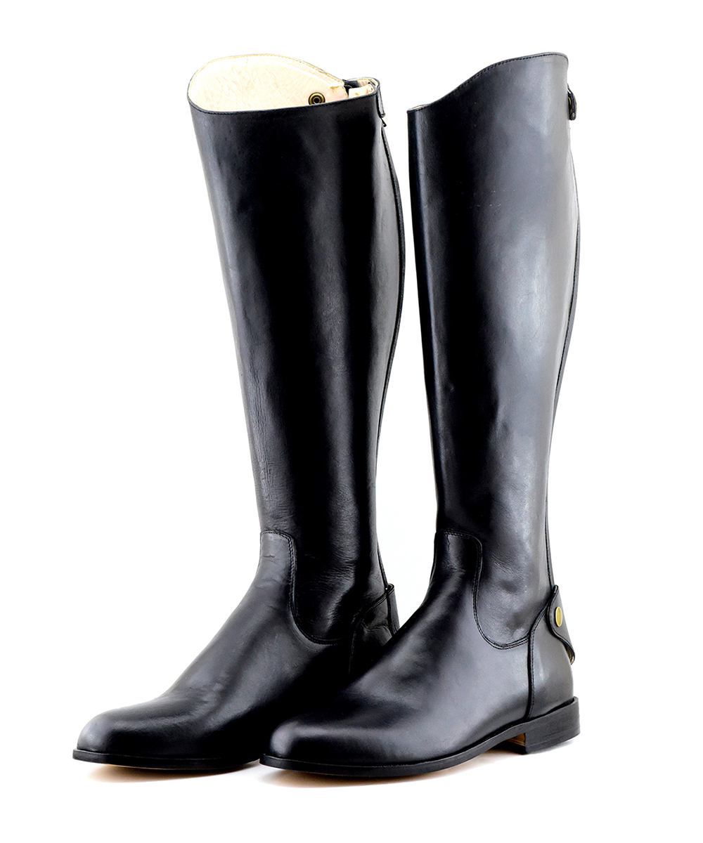 Mux Leather Tall Handmade Dressage Equestrian Horse Riding Boot UK 5-12 ...