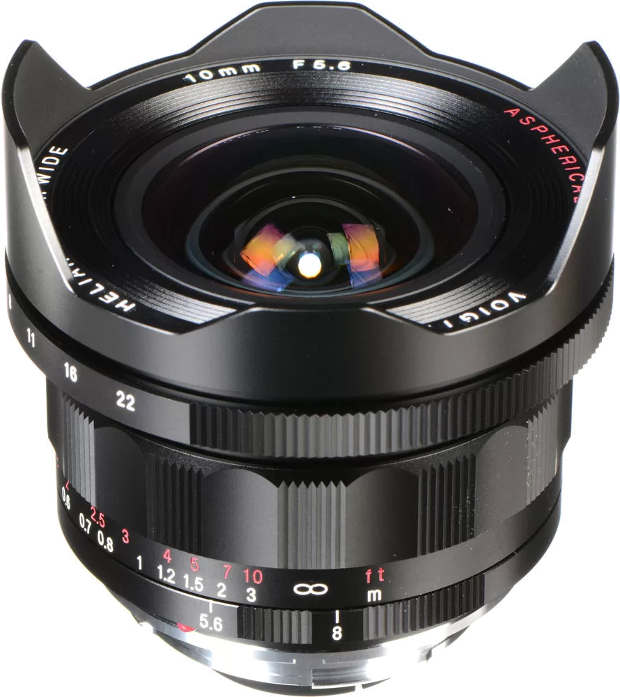 Voigtlander Heliar-Hyper Wide 10mm f/5.6 Aspherical Lens for Leica M-Mount BA334A