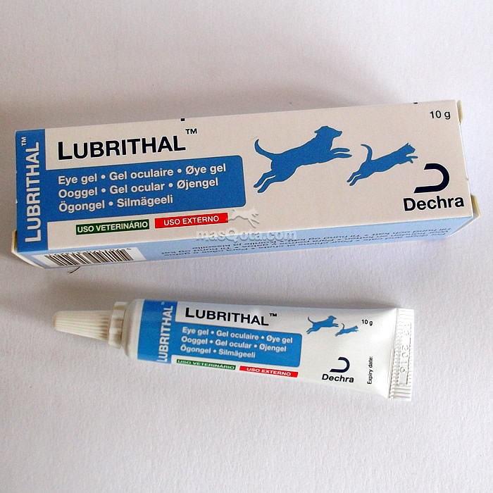 LUBRITHAL GEL LUBRICANTE OCULAR PARA PERROS Y GATOS 10 GR