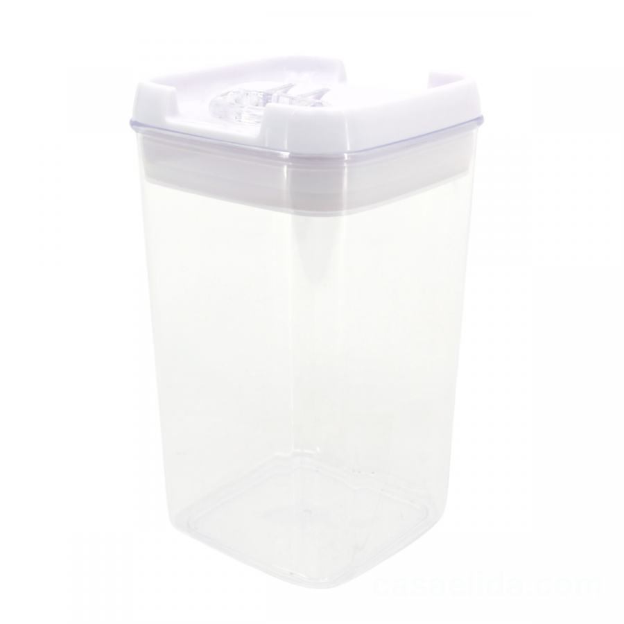 Contenedor hermético para alimentos 800ml, 17x10x10cm, plástico pp