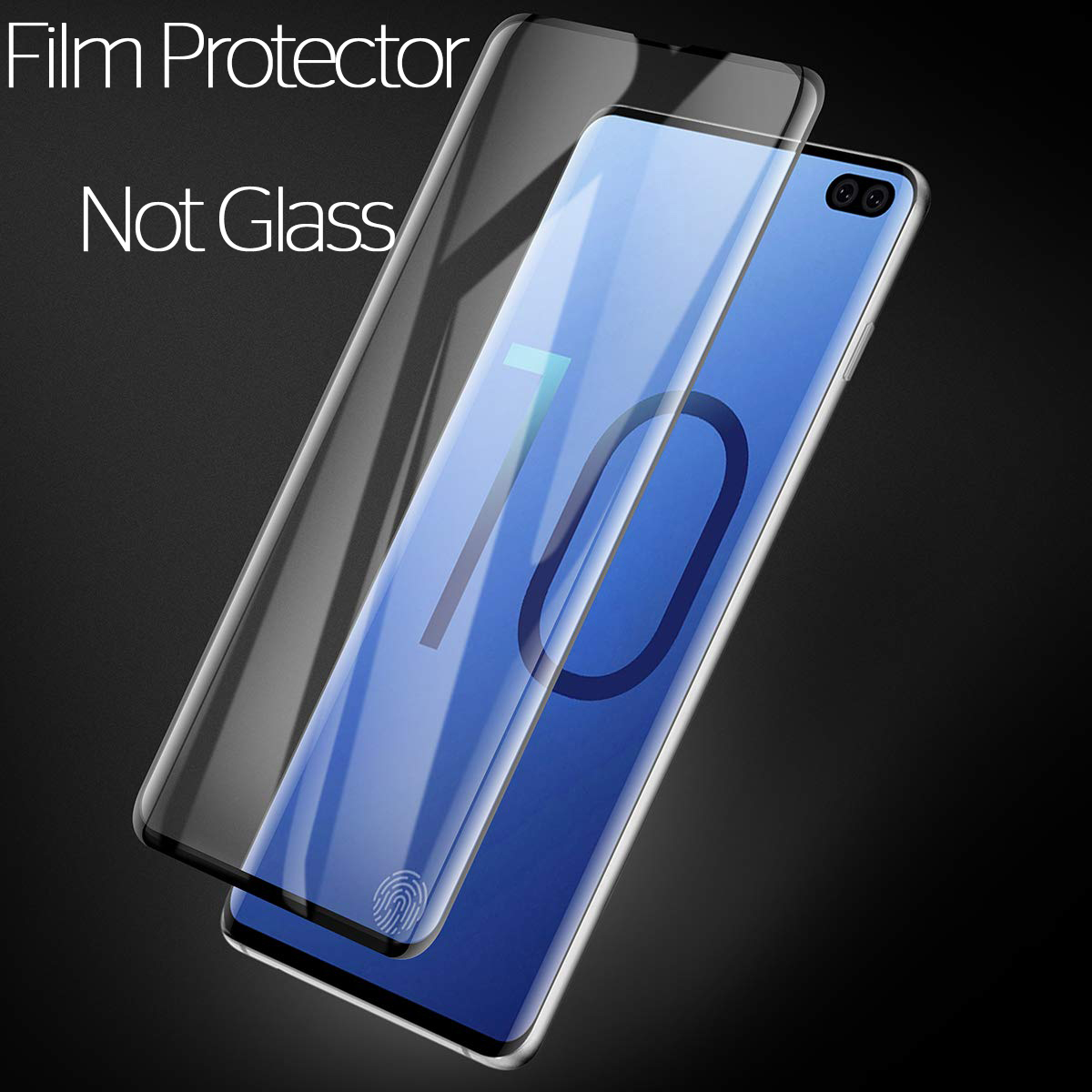 For Samsung Galaxy S10 S10E Plus Screen Protector Film Full Coverage ...