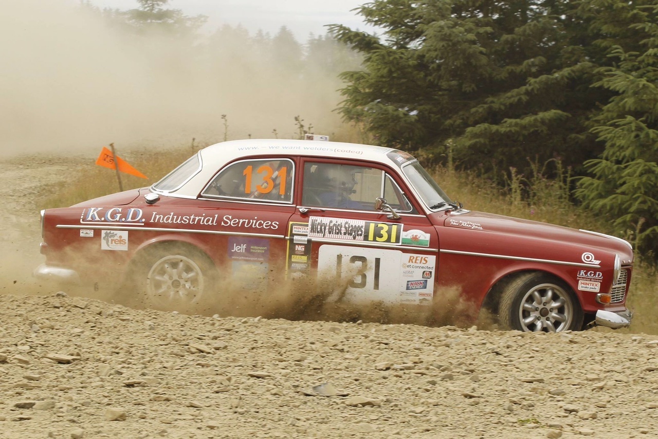 Take to the Road News Volvo Amazon Warrior's Welsh Forest Rallying Call