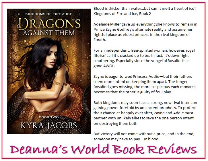 Dragons Against Them by Kyra Jacobs blurb