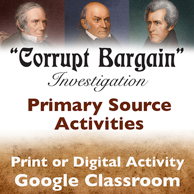 Corrupt Bargain Investigation Primary Source Activities
