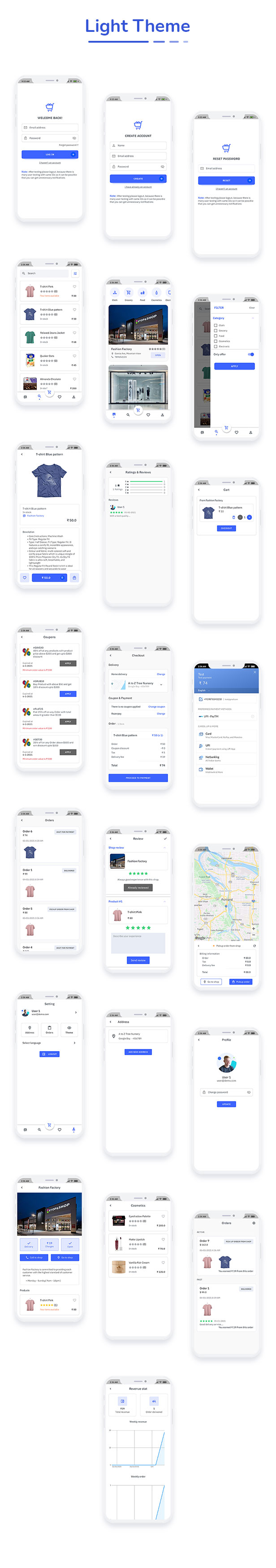 EMall - Flutter Shopping Full App