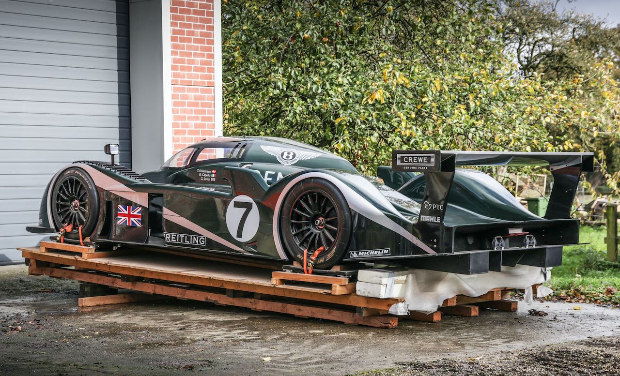 Team Bentley racing automobilia set for Historics December sale