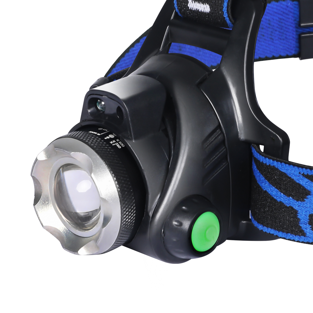 LED Outdoor Headlamp Camping Headlight Flashlight Head Torch Light Rechargeable