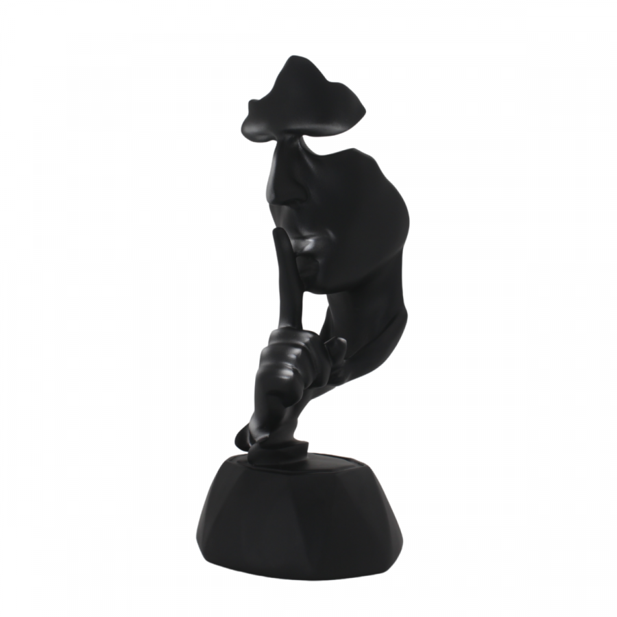 Figura decorativa negro, 32cm 