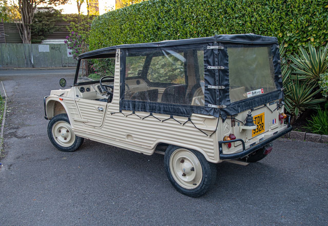 Citroën Méhari owned by Dave Davies of The Kinks up for auction