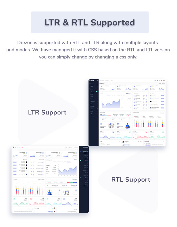 Drezon - HTML & Laravel Admin Dashboard Template - 3
