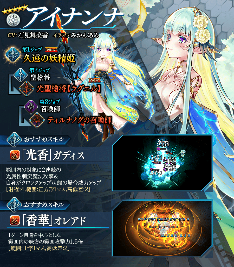 【タガタメ】アイナンナは強い？評価と運用まとめ