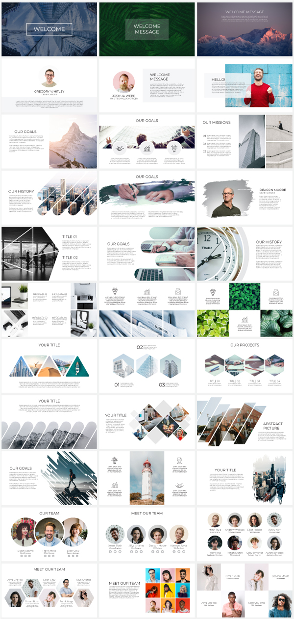 Multipurpose Infographics PowerPoint Templates v.5.4 - 142