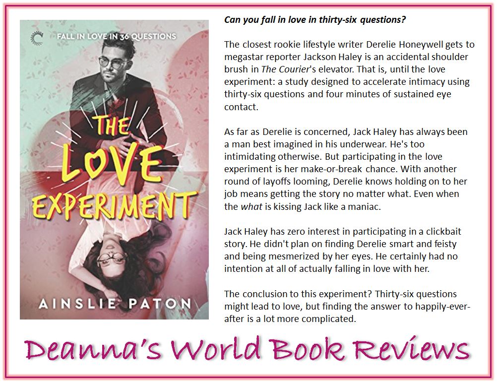 The Love Experiment by Ainslie Paton blurb