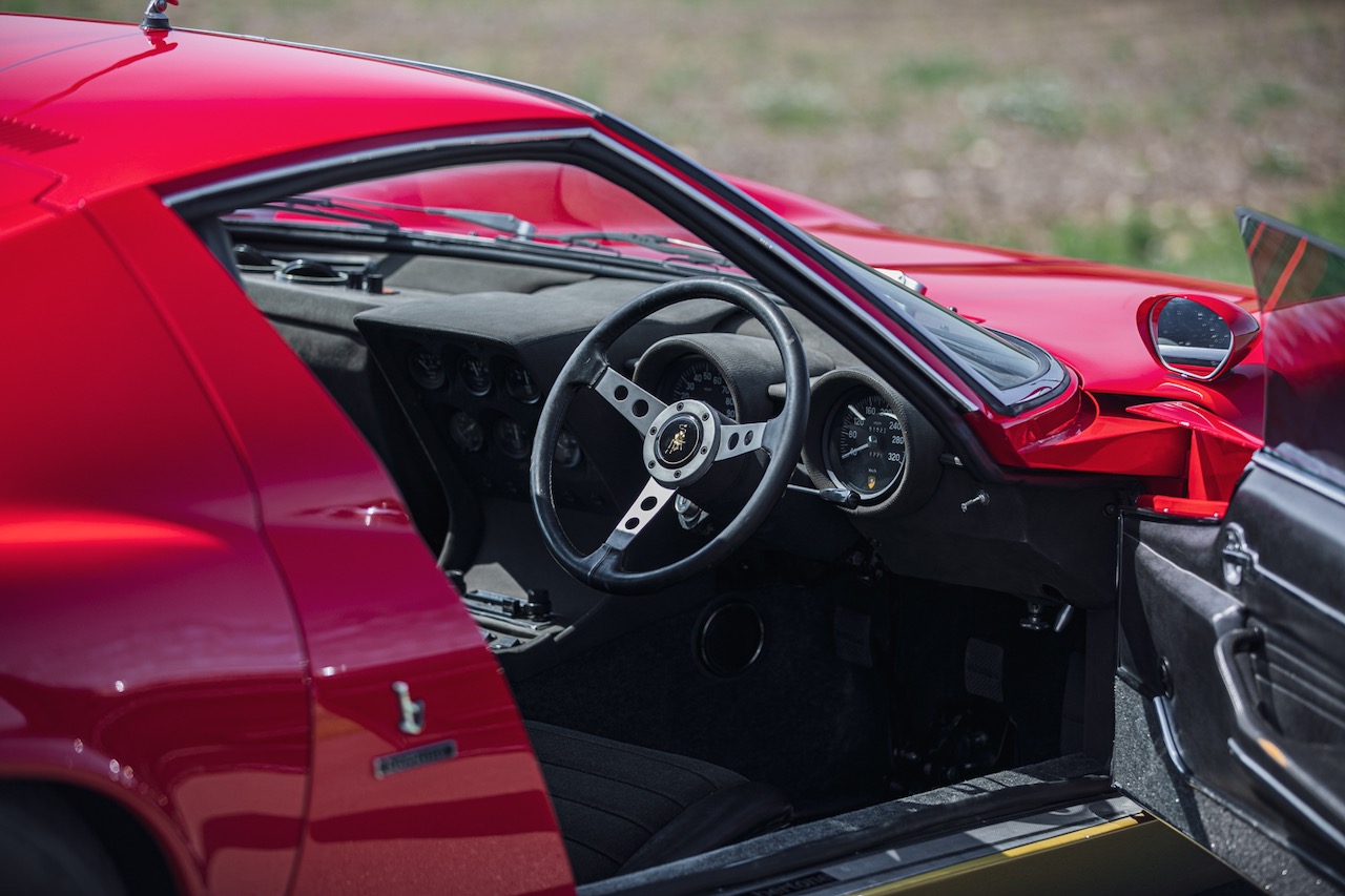 1972 Lamborghini Miura SV headlines at Silverstone Auctions