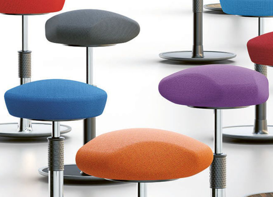 Balance stool Activity Stool Office stool stool high-low stool - Worktrainer.nl