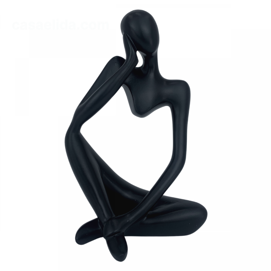 Figura decorativa negro, 22cm