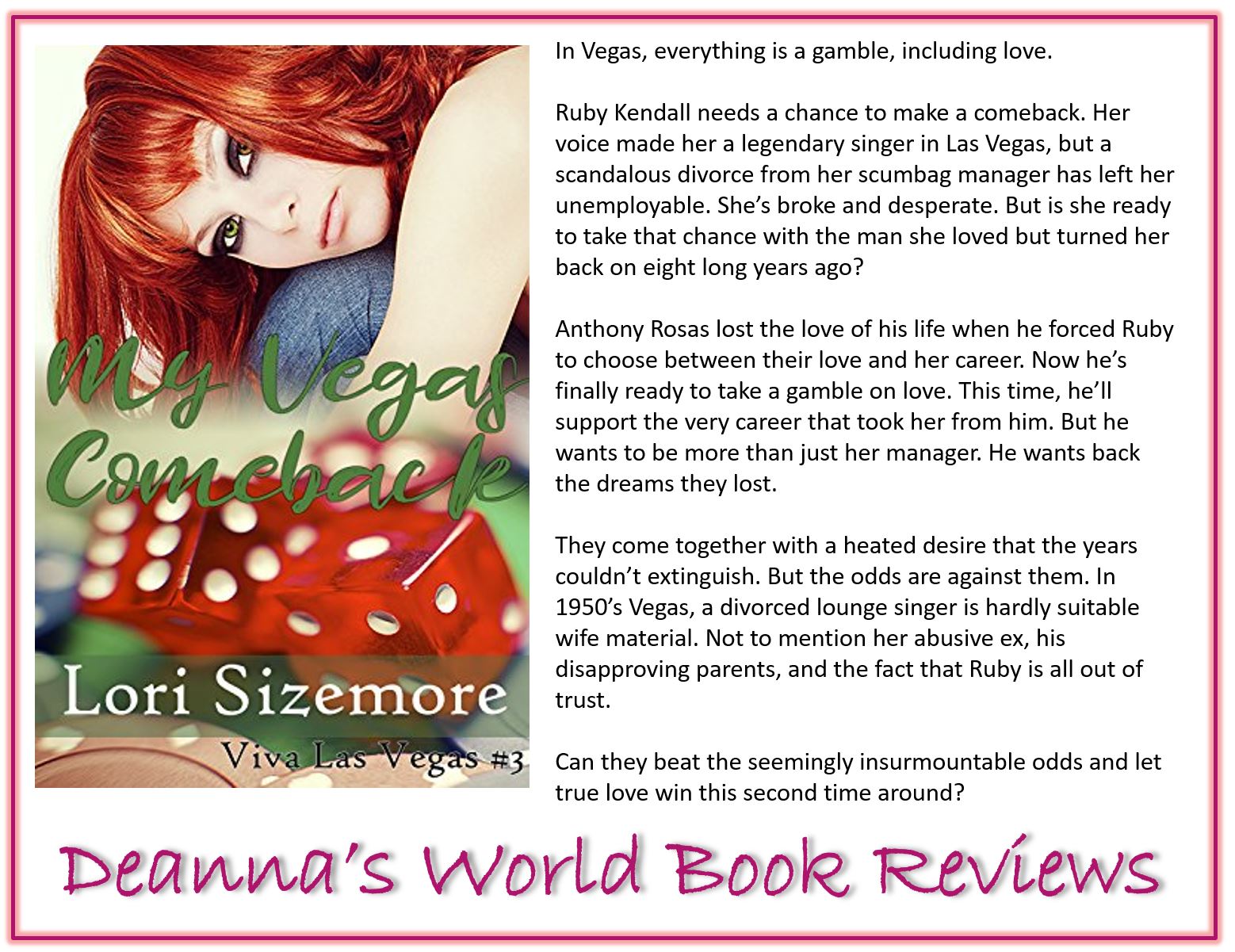 My Vegas Comeback by Lori Sizemore blurb