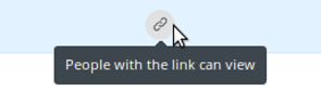 People with the link can view