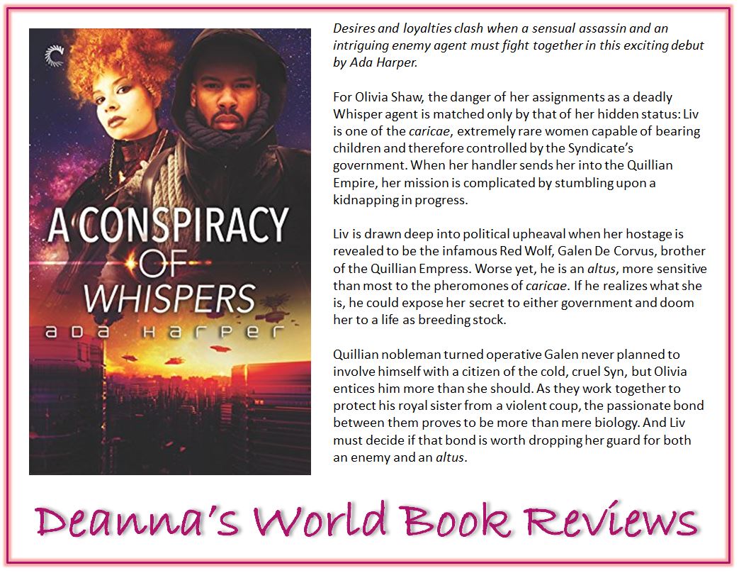 A Conspiracy of Whispers by Ada Harper blurb
