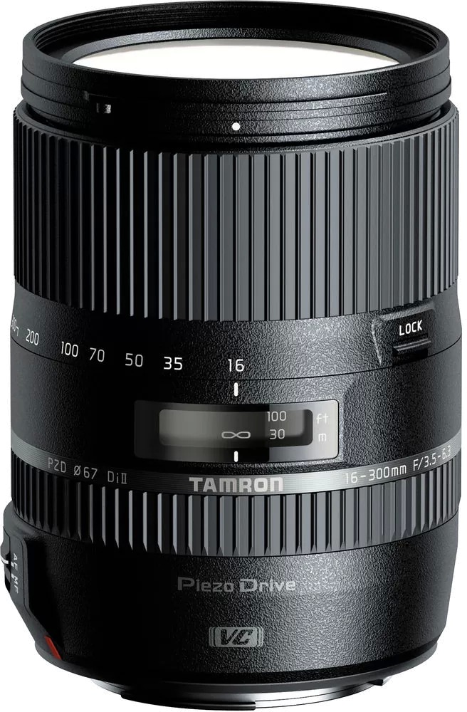 Tamron 16-300mm f/3.5-6.3 Di II VC PZD MACRO Lens for Canon B016