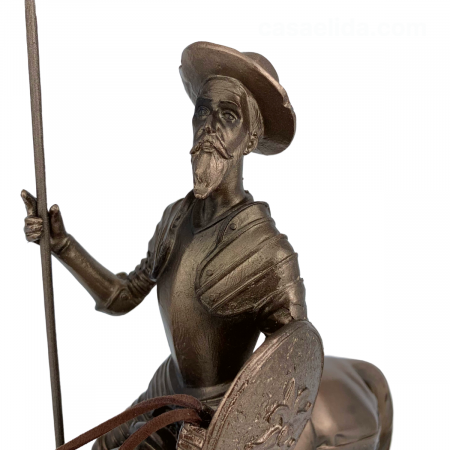 Figura decorativa don quijote, 29x26x10cm