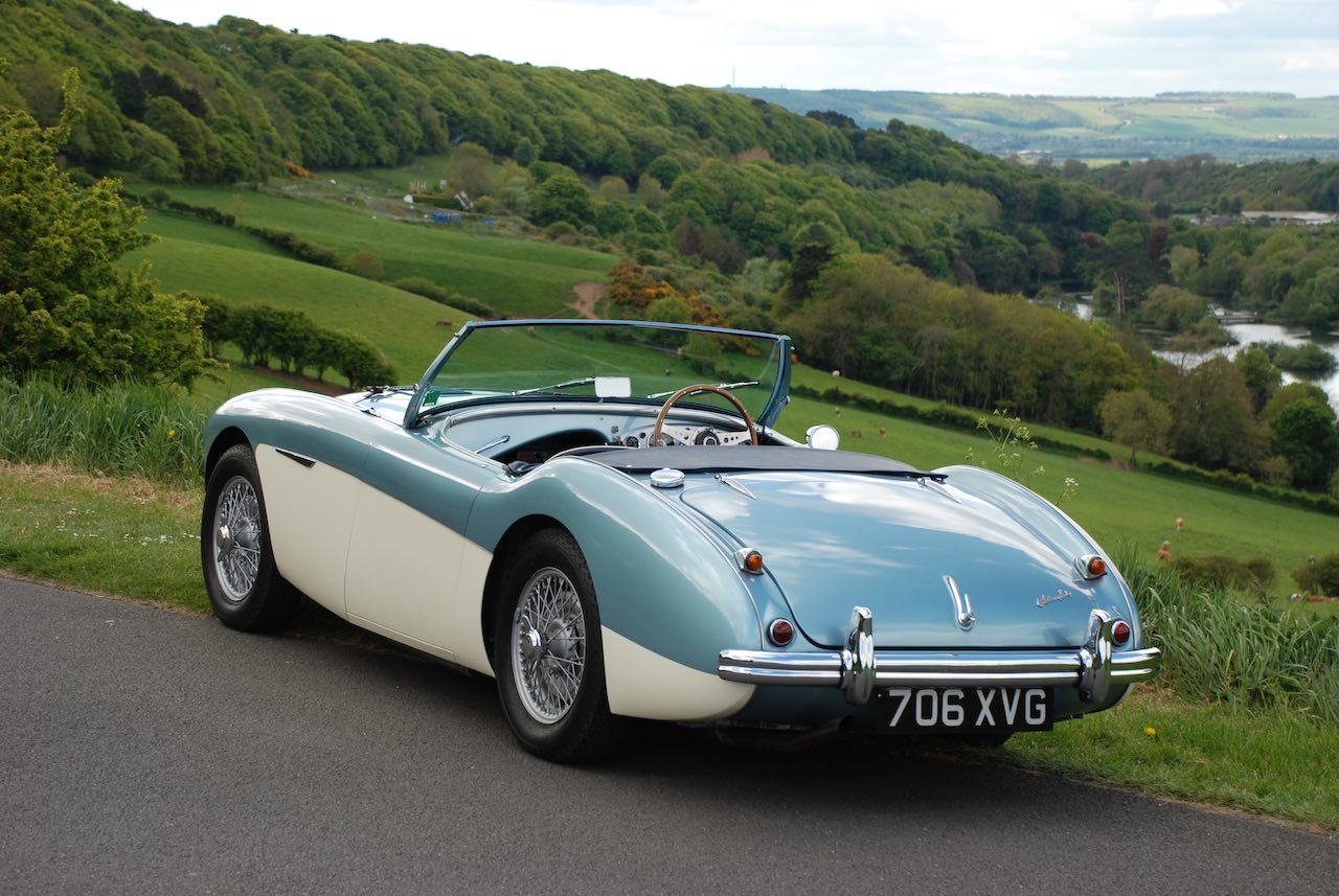Mille Miglia eligible Austin Healey 100/4 heads to auction