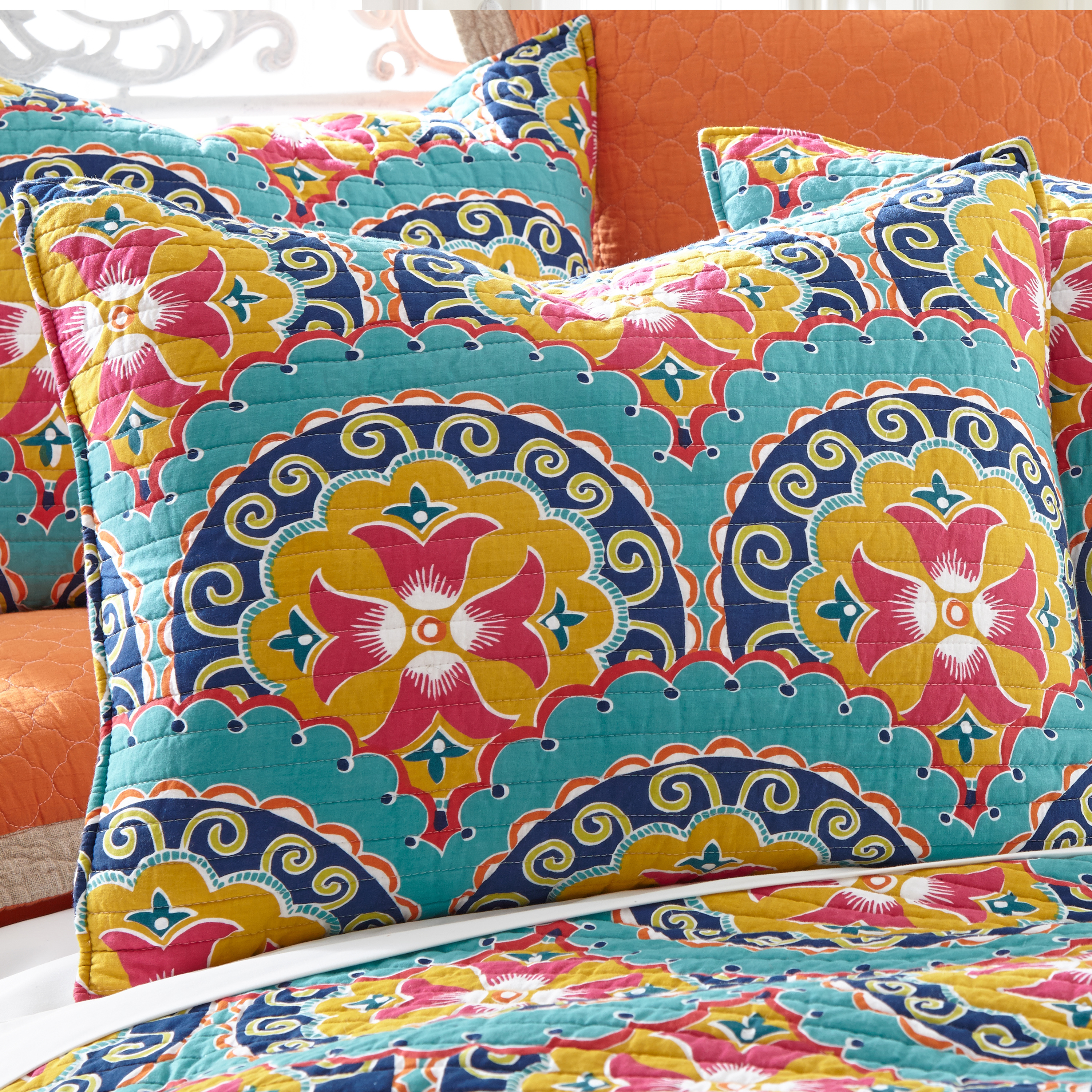 Amelie Quilt und Kissenbezug Set - Levtex Home - Bild 7 von 15