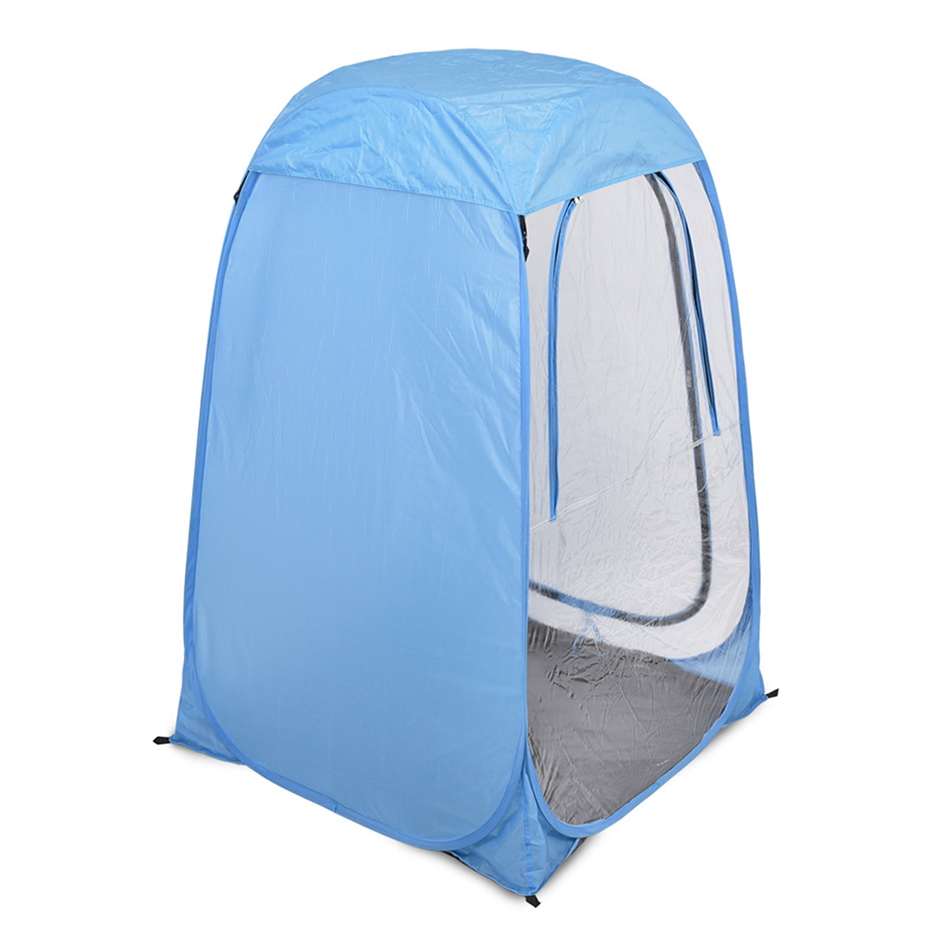 TopSellers-Pop Up Tent Camping Blue - Portable  Lightweight & Weather Resistant