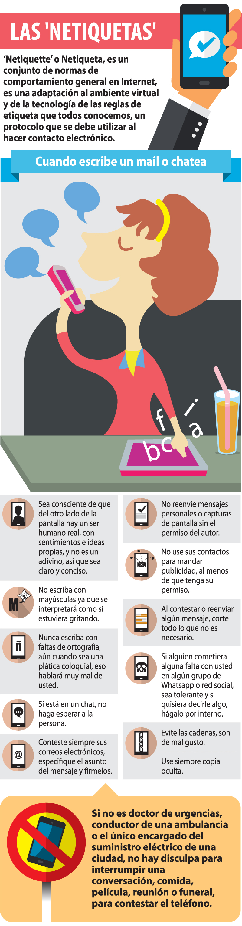 Conectado o malacostumbrado